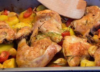 Dziś na obiad kurczak po afrykańsku!