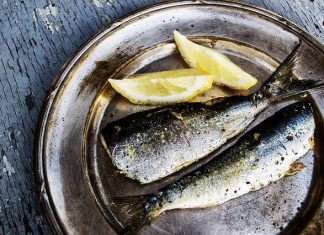 Pyszny pstrąg na sposób orientalny:)