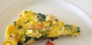 Frittata Z Papryką I Szpinakiem