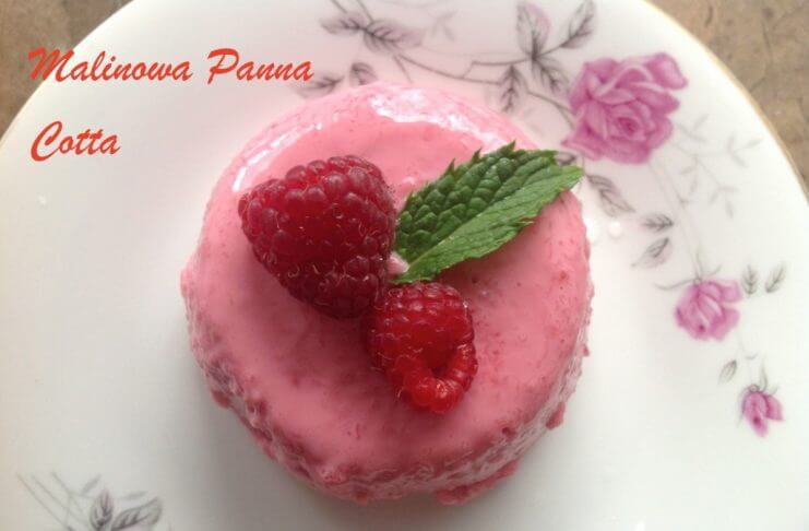 Malinowa Panna Cotta
