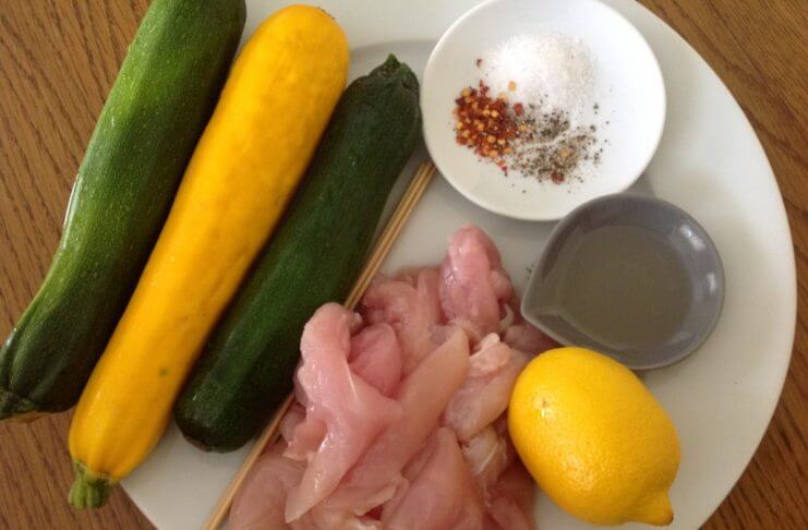 Szaszłyki Z Kurczaka W Cytrynowej Marynacie