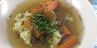 Super energetyczny rosół według Pani Stefanii