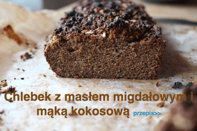 chlebek z mąką kokosową