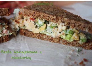 PASTA KANAPKOWA Z CIECIORKĄ