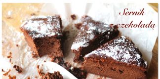 SERNIK CZEKOLADOWY Z 3 SKŁADNIKÓW (WERSJA JAPOŃSKIEGO SERNIKA)