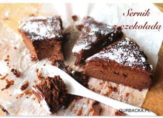 SERNIK CZEKOLADOWY Z 3 SKŁADNIKÓW (WERSJA JAPOŃSKIEGO SERNIKA)