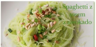 SPAGHETTI BEZ GLUTENU Z SOSEM AWOKADO