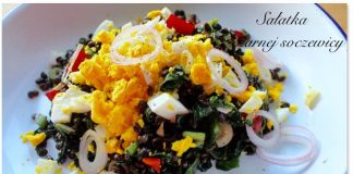 SAŁATKA Z CZARNEJ SOCZEWICY