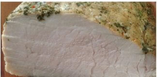 Schab pieczony z chilli i ziołami-idealny na kanapkę