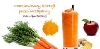 MARCHEWKA, IMBIR, KURKUMA-KOKTAJL PRZECIWZAPALNY