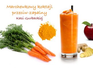 MARCHEWKA, IMBIR, KURKUMA-KOKTAJL PRZECIWZAPALNY