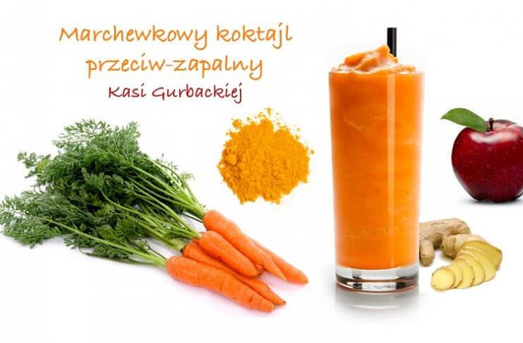 MARCHEWKA, IMBIR, KURKUMA-KOKTAJL PRZECIWZAPALNY
