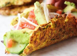 Pyszne, chrupiące cukiniowe tacos z awokado