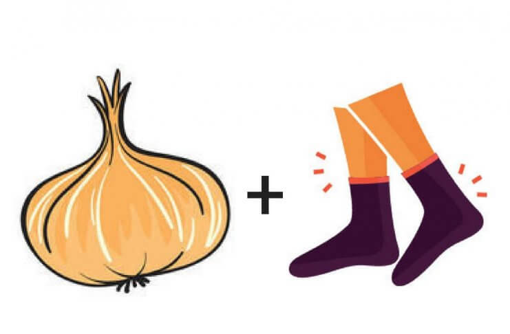 Włóż cebulę do skarpety na całą noc, a wyleczysz te choroby! leczenie cebulą