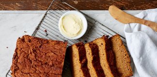 Chlebek ze słodkich ziemniaków, bez ziaren, bez glutenu