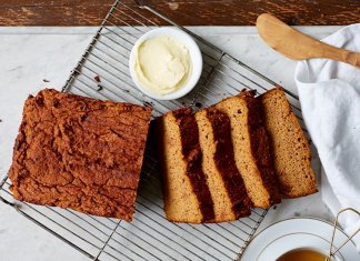 Chlebek ze słodkich ziemniaków, bez ziaren, bez glutenu
