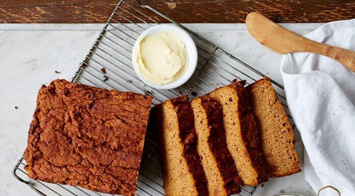Chlebek ze słodkich ziemniaków, bez ziaren, bez glutenu