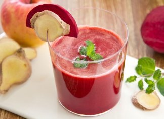 DETOX koktajl z burakiem i imbirem