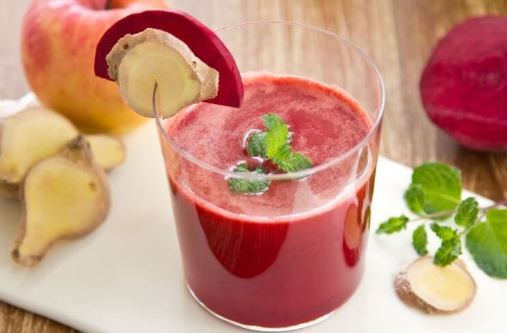 DETOX koktajl z burakiem i imbirem