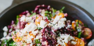 Sałatka z buraków i komosy ryżowej