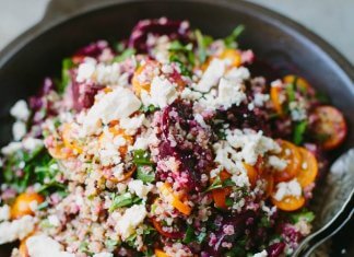 Sałatka z buraków i komosy ryżowej