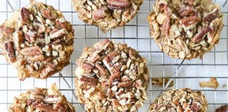 OWSIANE BABECZKI Z JABŁKIEM I CYNAMONEM