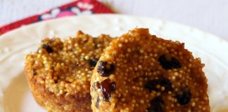 BABECZKI JAGLANE Z JABŁKIEM I RODZYNKAMI