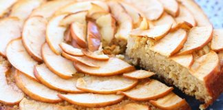 CIASTO JAGLANE Z JABŁKAMI (BEZ GLUTENU I MLEKA)