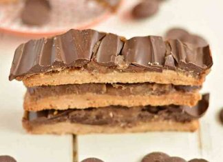 BATONIK CZEKOLADOWY Z KARMELEM- NA DIECIE? batoniki czekoladowe z karmelem