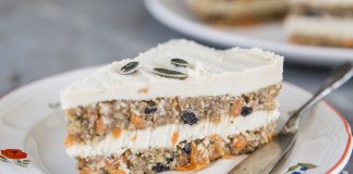 CIASTO MARCHEWKOWE (BEZ GLUTENU, MLEKA I CUKRU)