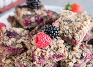 FIT BATONIKI Z OWOCAMI I PŁATKAMI OWSIANYMI fit batoniki