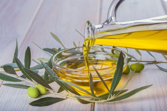 oliwa z oliwek na stan zapalny