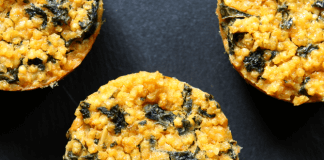 WYTRAWNE MUFFINKI JAGLANE wytrawne muffinki z jarmużem