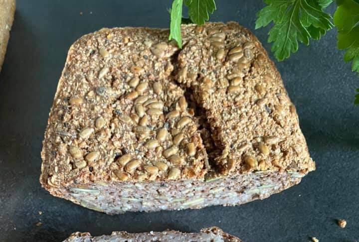 Bezglutenowy chleb z kaszy gryczanej