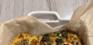 Zapiekanka z warzywami i rybą