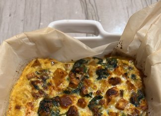 Zapiekanka z warzywami i rybą