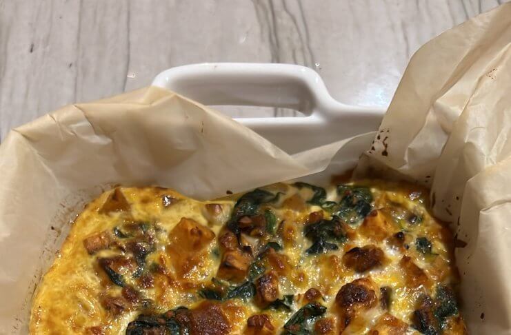 Zapiekanka z warzywami i rybą