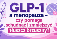 GLP-1 a menopauza – czy pomaga schudnąć i zmniejszyć tłuszcz brzuszny?